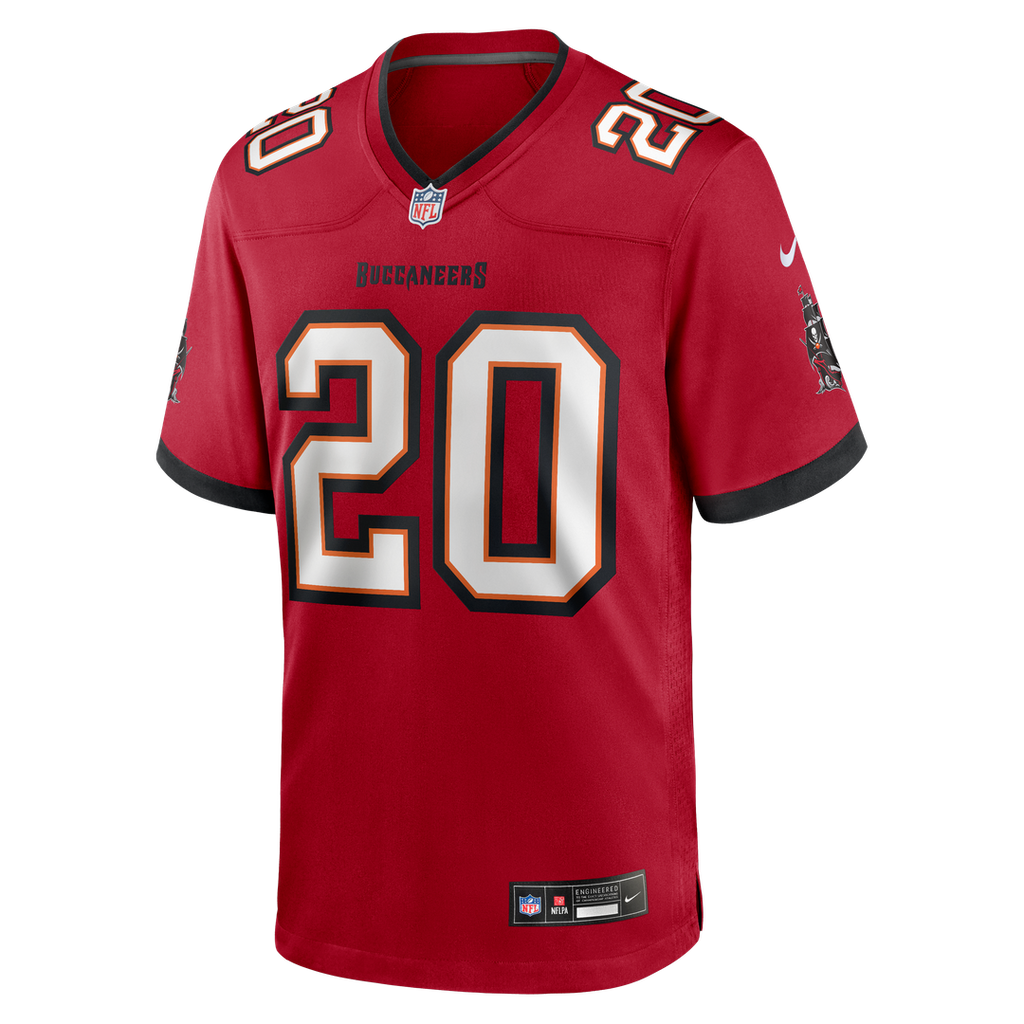 Men's Tampa Bay Buccaneers Ronde Barber Nike Red Game Retired Player Jersey