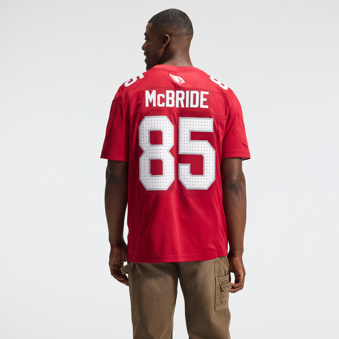 Men's Arizona Cardinals Trey McBride Nike Cardinal Team Vapor F.U.S.E. Stitched Limited Jersey