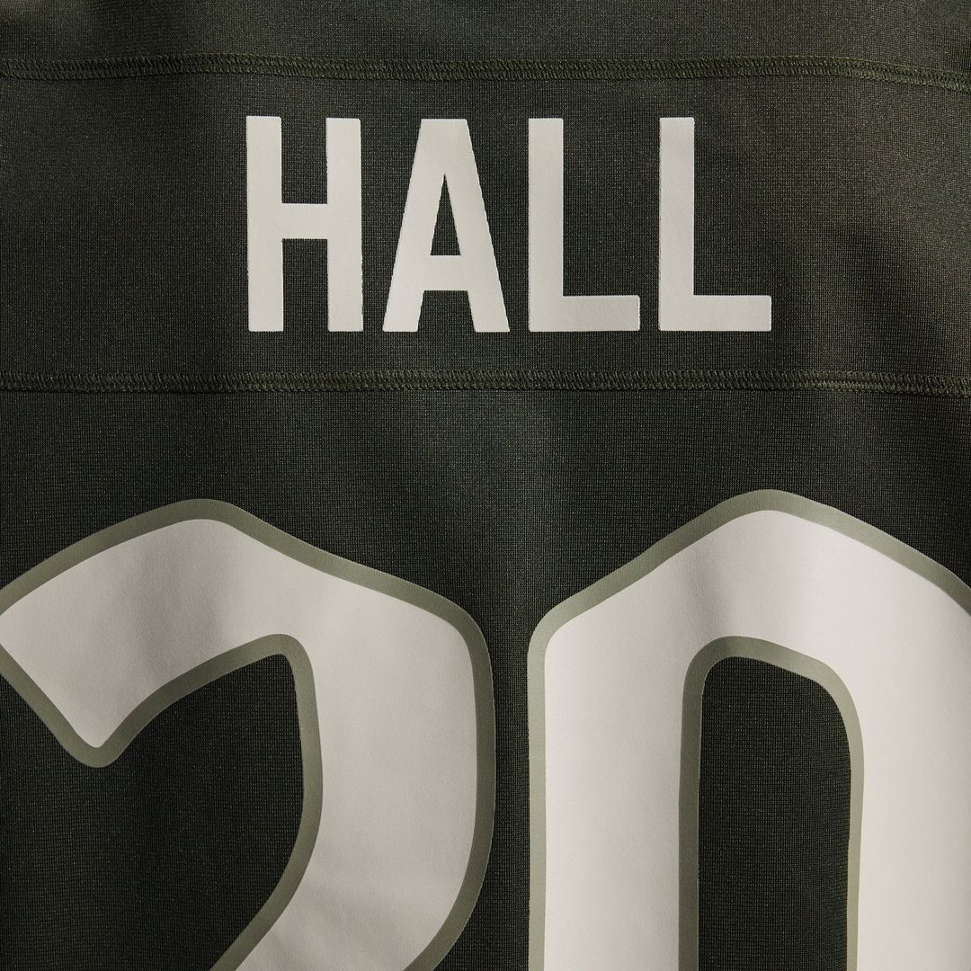 Men's New York Jets Breece Hall Nike Green Rivalries Collection Game Jersey