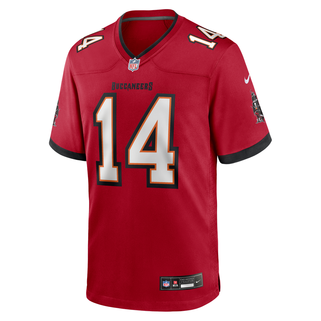 Men's Tampa Bay Buccaneers Brad Johnson Nike Red Game Retired Player Jersey