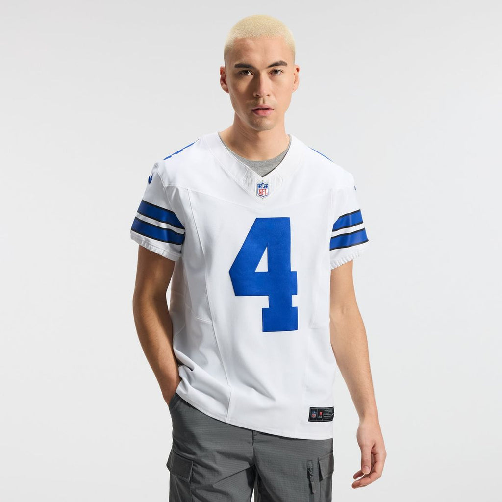 Men's Dallas Cowboys Dak Prescott Nike White Vapor F.U.S.E. Elite Jersey