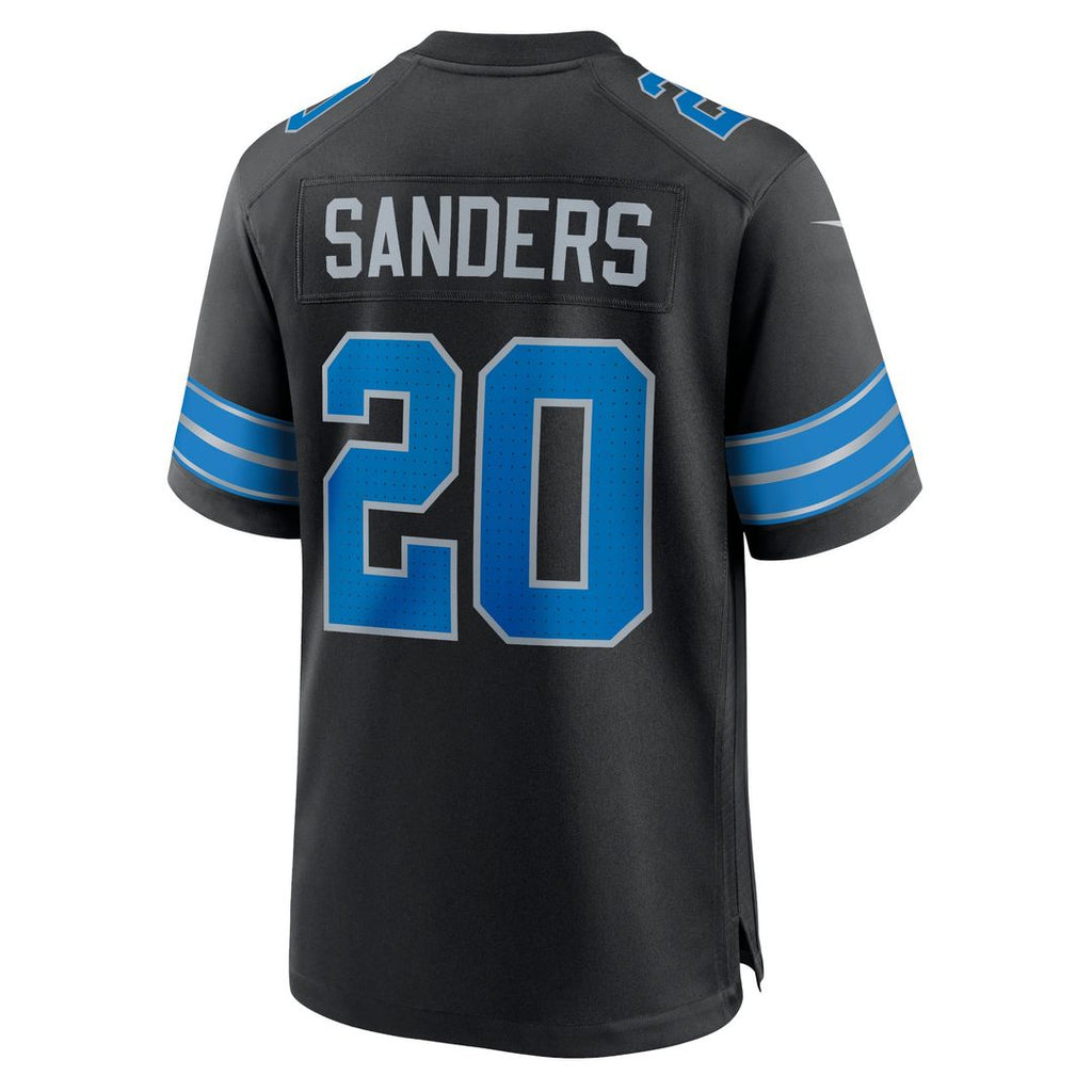 Men's Detroit Lions Barry Sanders Nike Blue Retired Player Game Jersey