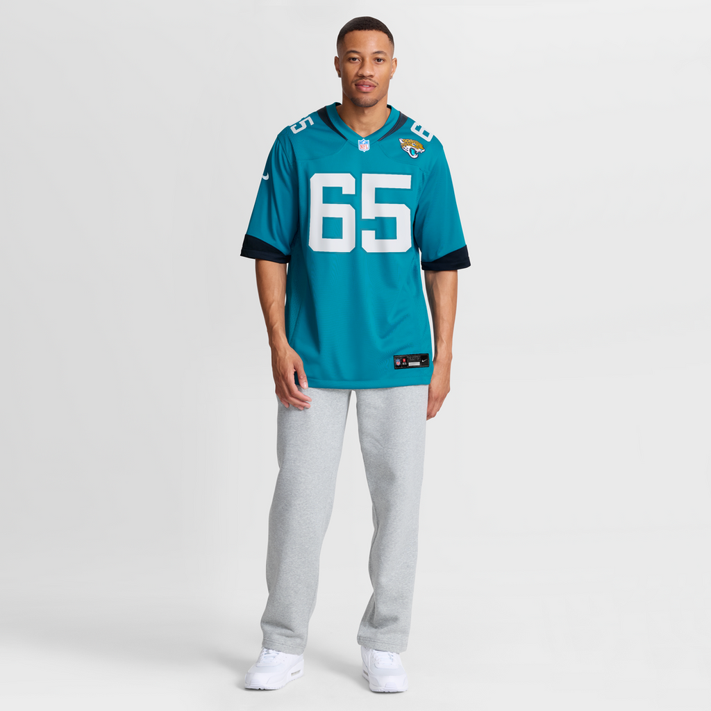 Men's Jacksonville Jaguars Patrick Mekari Nike  Teal Team Game Jersey