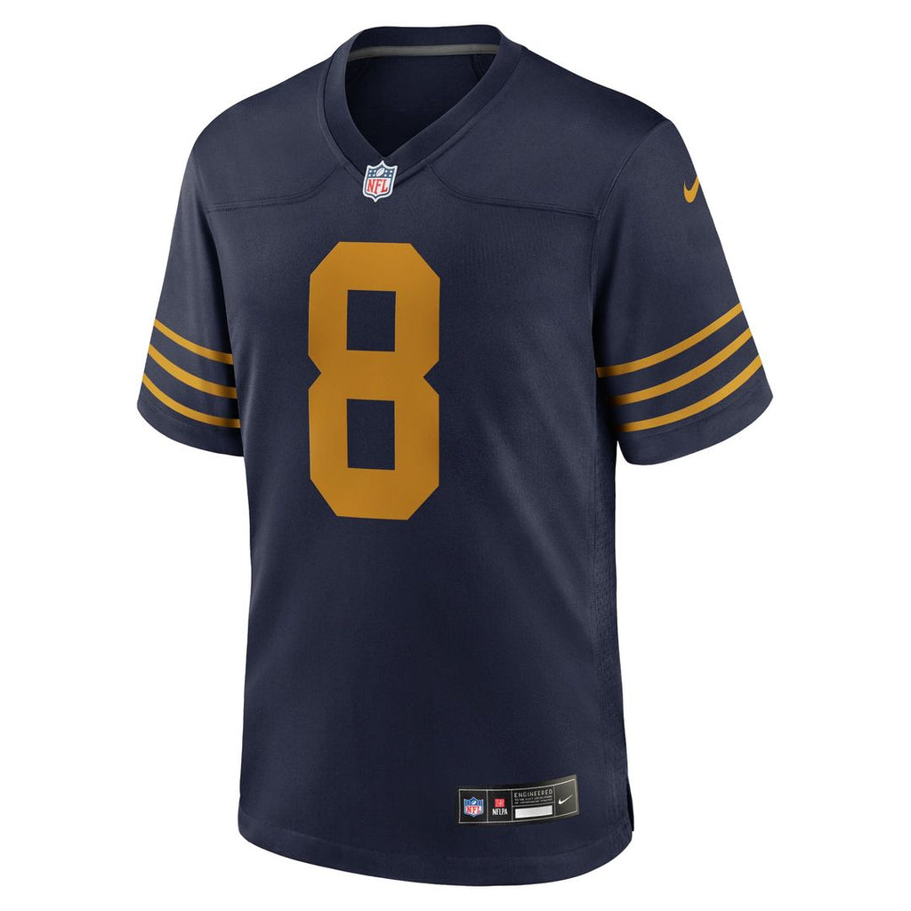 Men's Green Bay Packers Josh Jacobs Nike  Green Team Game Jersey