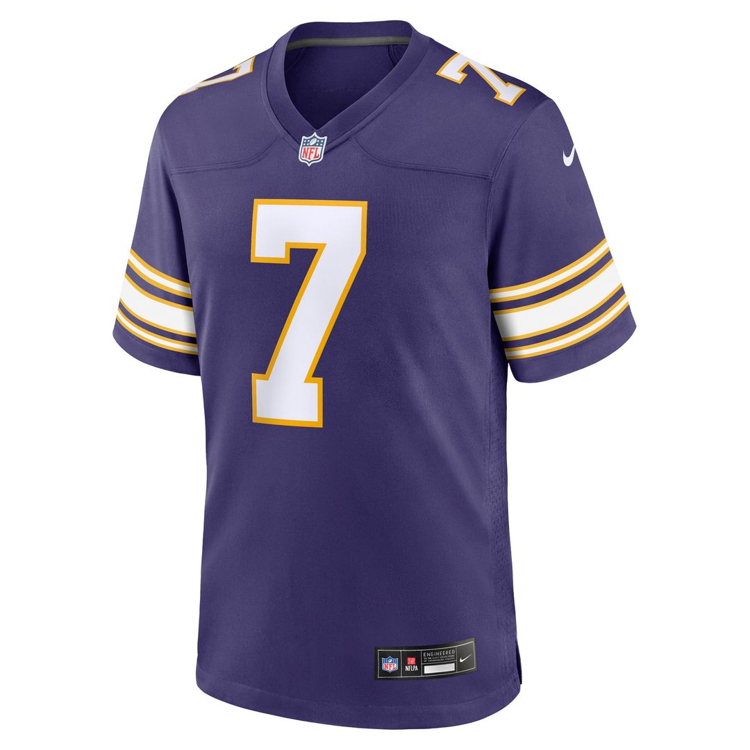 Men's Minnesota Vikings Byron Murphy Jr. Nike Purple Alternate Game Jersey
