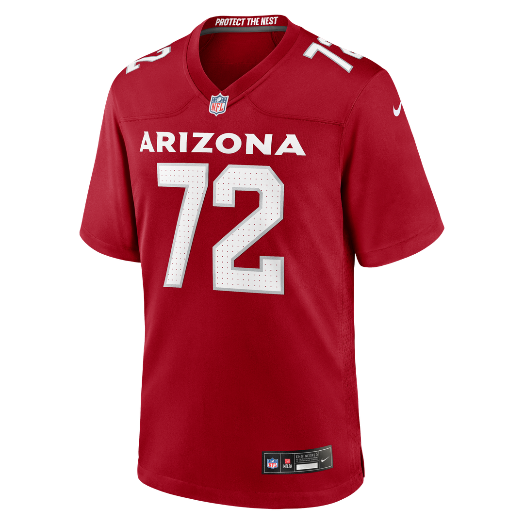 Men's Arizona Cardinals Hjalte Froholdt Nike  Cardinal Team Game Jersey