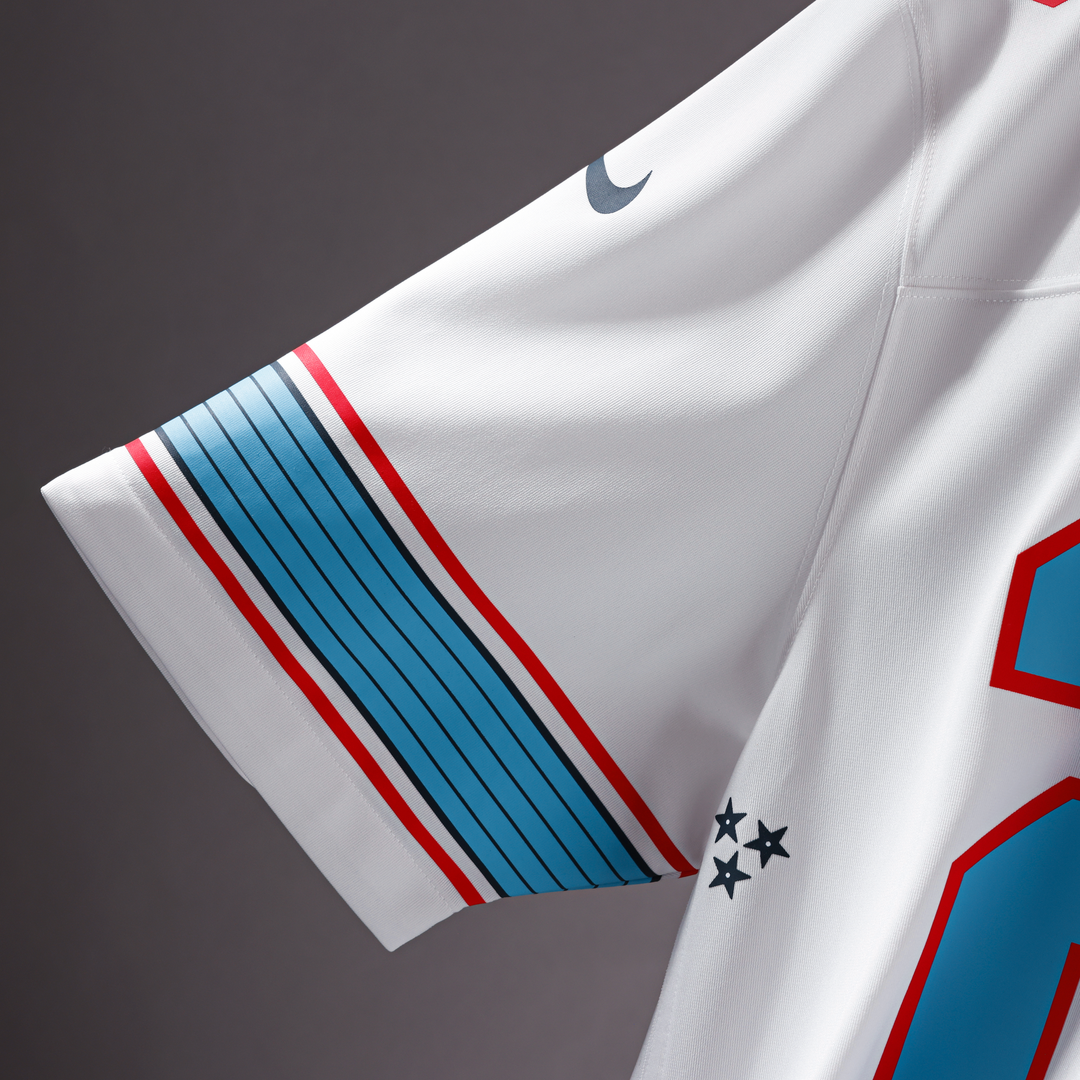 Men's Tennessee Titans Wan'Dale Robinson Nike Light Blue Team Game Jersey