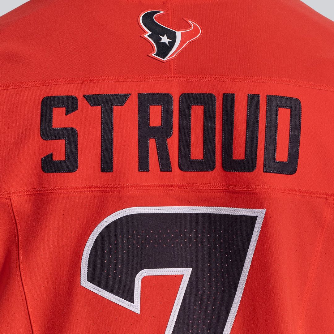 Men's Houston Texans C.J. Stroud Nike Red Alternate Vapor F.U.S.E. Elite Jersey