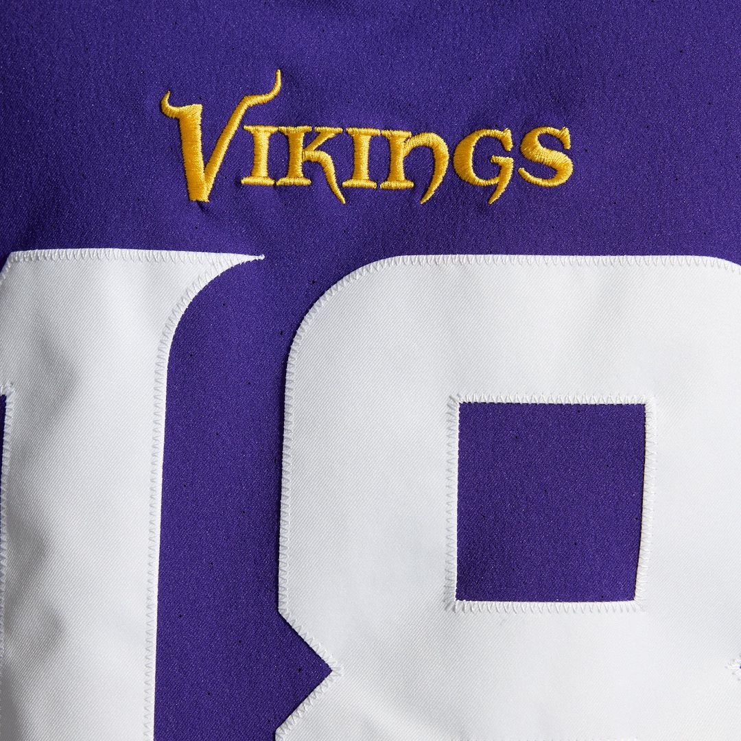 Men's Minnesota Vikings Justin Jefferson Nike Purple Team Vapor F.U.S.E. Elite Jersey
