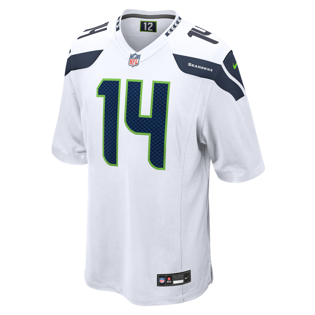 Men's Seattle Seahawks Sam Darnold Nike White Game Jersey