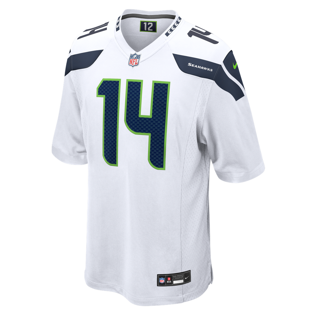 Men's Seattle Seahawks Sam Darnold Nike White Game Jersey