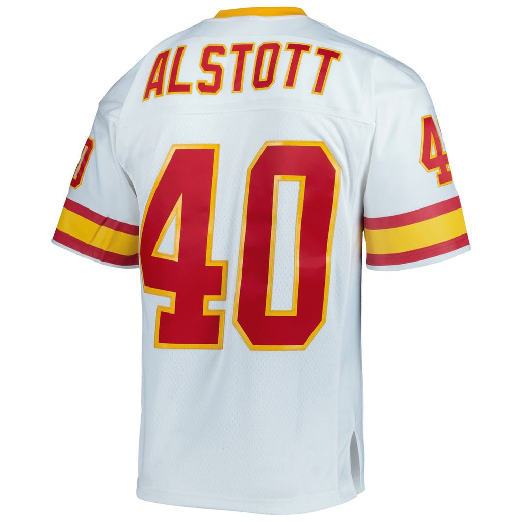 Men's Tampa Bay Buccaneers Mike Alstott Mitchell & Ness Orange Legacy Replica Jersey