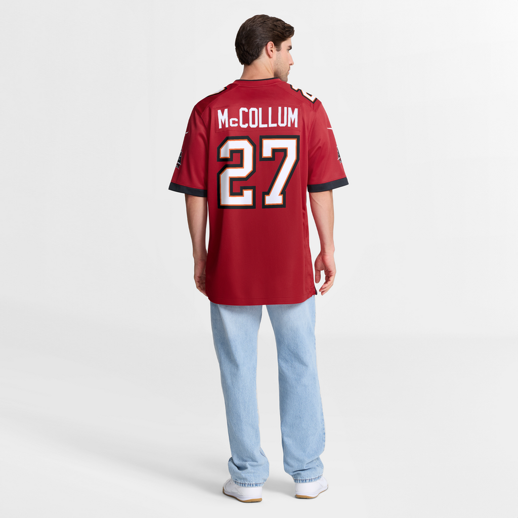 Men's Tampa Bay Buccaneers Zyon McCollum Nike Red Game Player Jersey