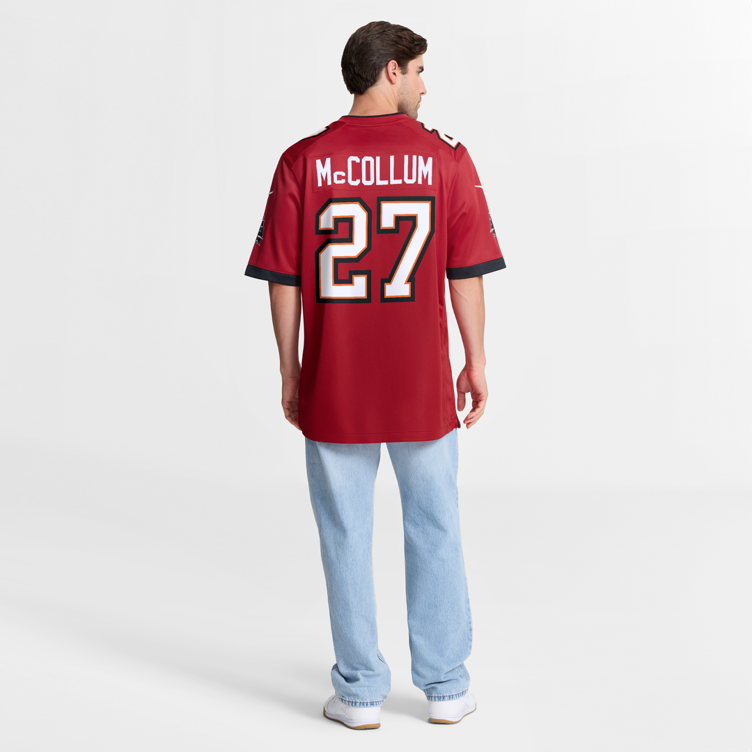 Men's Tampa Bay Buccaneers Zyon McCollum Nike Red Game Player Jersey