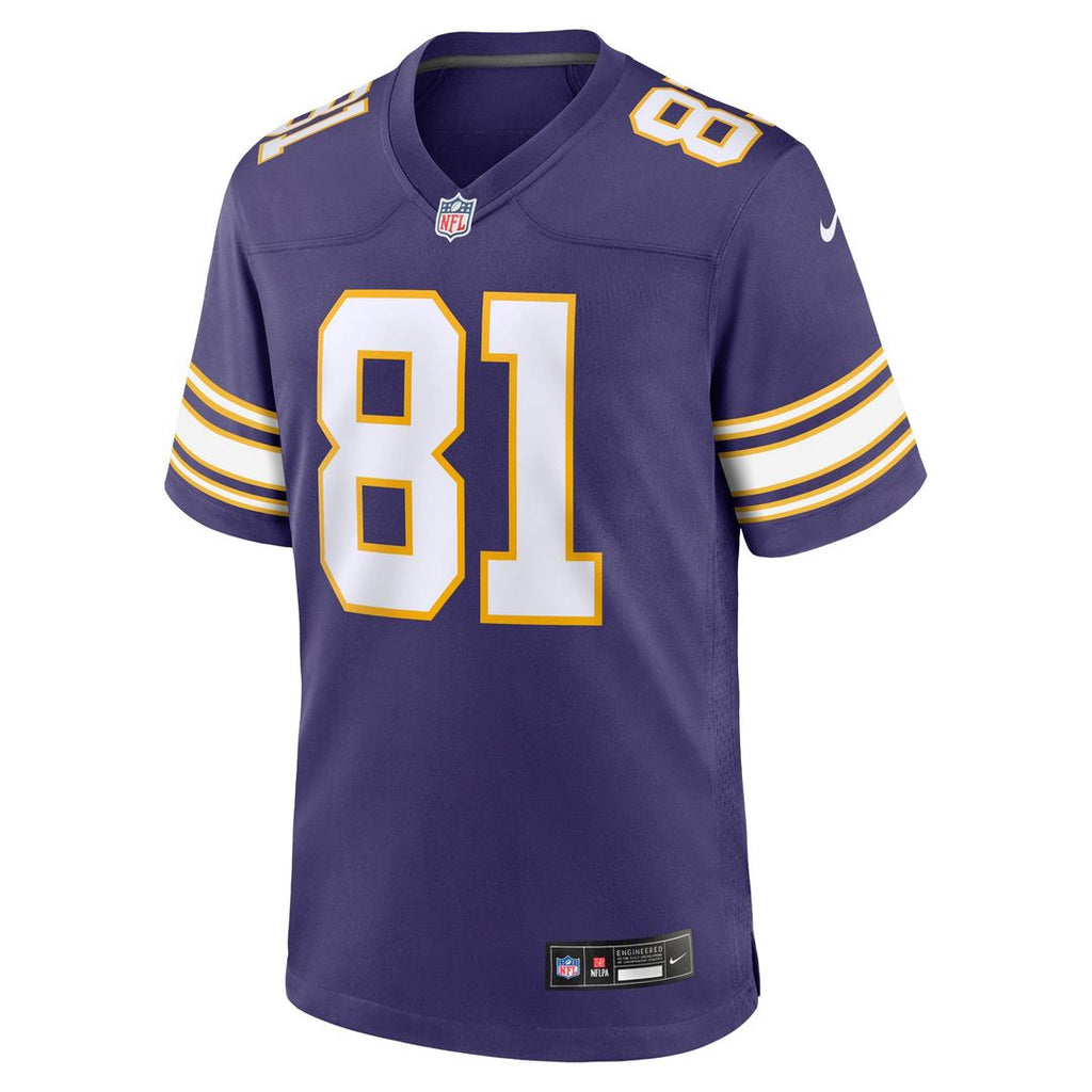 Men's Minnesota Vikings Carl Eller Nike Purple Retired Player Alternate Game Jersey