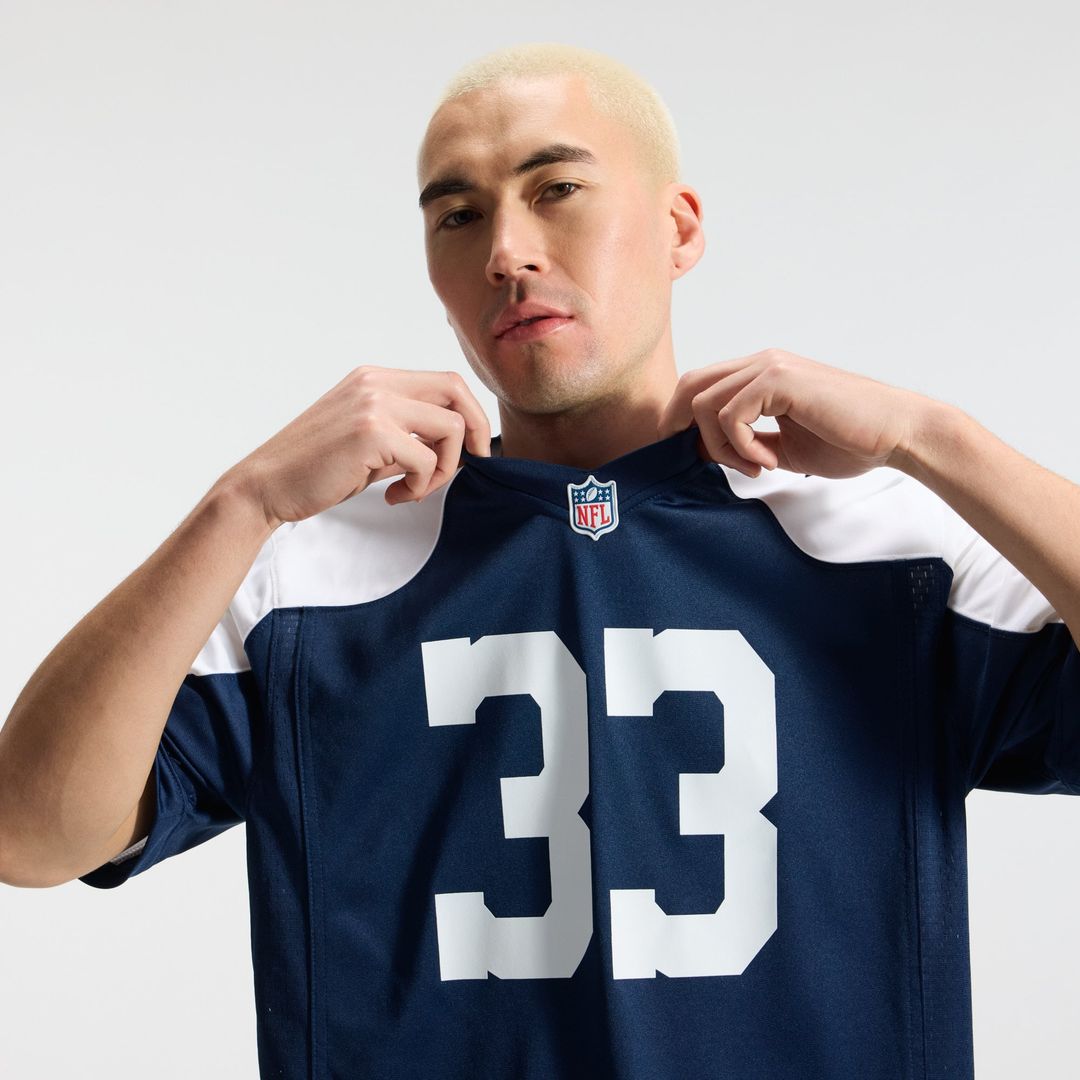 Men's Dallas Cowboys Javonte Williams Nike White Game Jersey