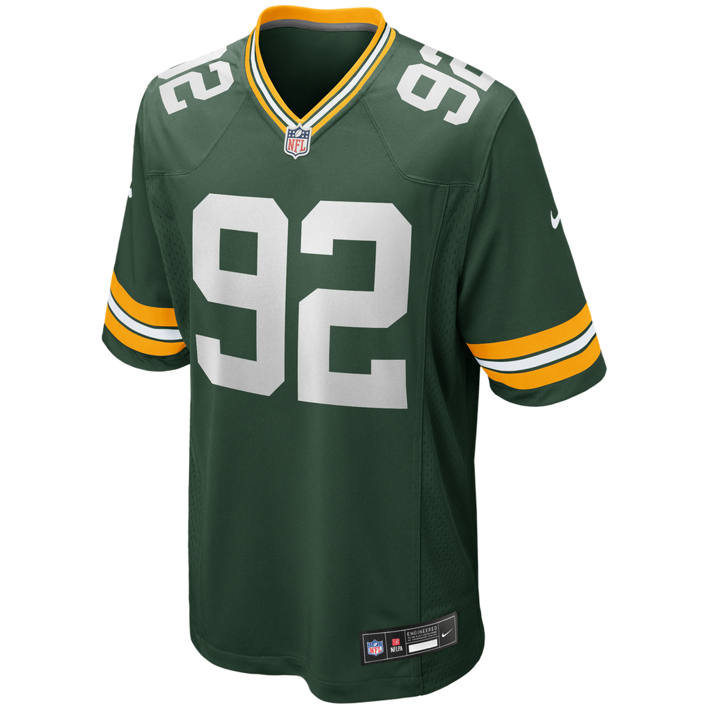 Men's Green Bay Packers Reggie White Nike Green Game Retired Player Jersey