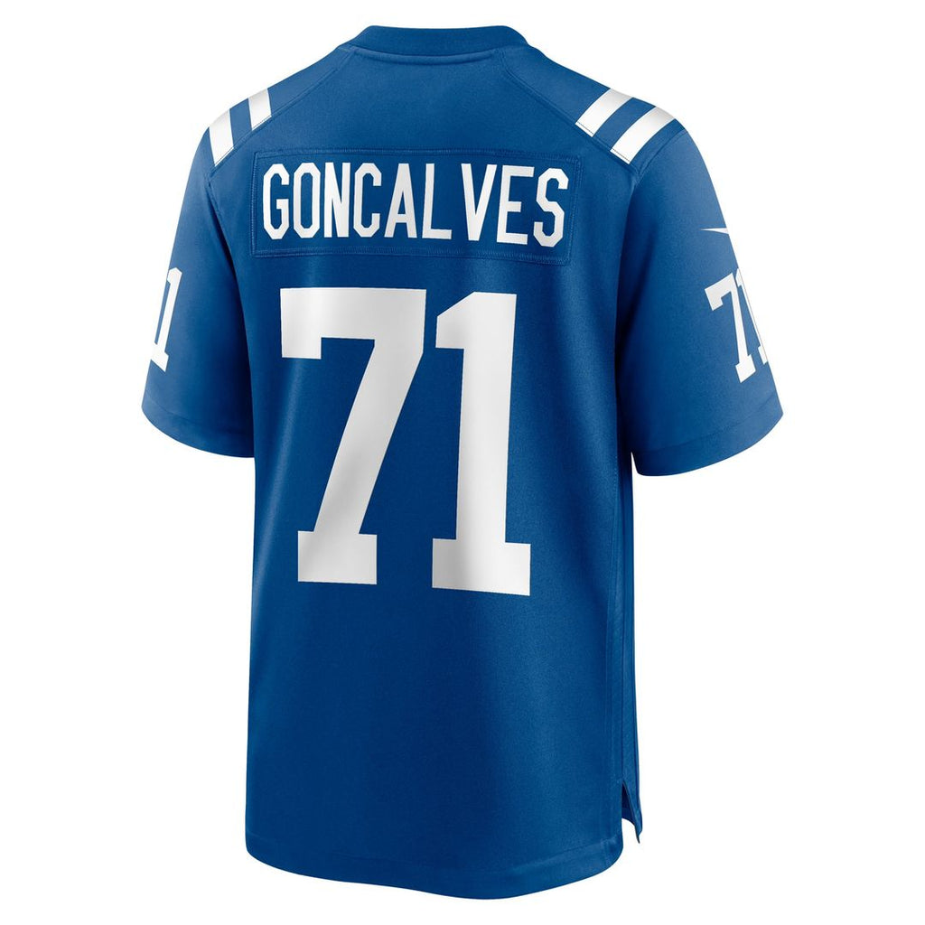 Men's Indianapolis Colts Matt Goncalves Nike  Royal Game Jersey