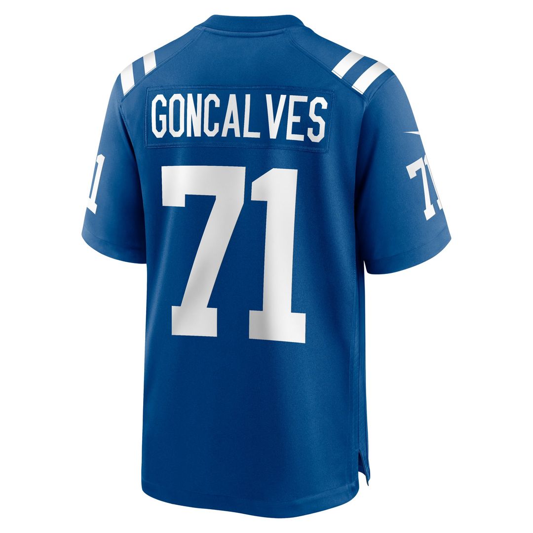 Men's Indianapolis Colts Matt Goncalves Nike  Royal Game Jersey