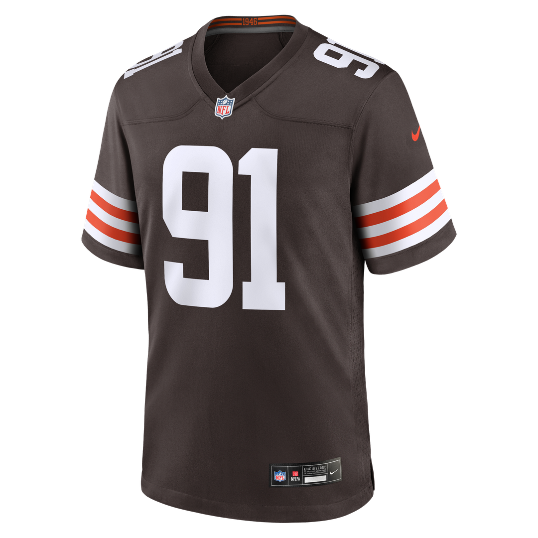 Men's Cleveland Browns Alex Wright Nike  Brown Team Game Jersey