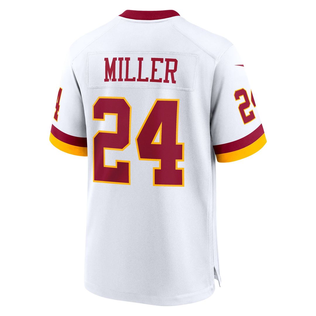 Men's Washington Commanders Von Miller Nike White Game Super Bowl Era Jersey