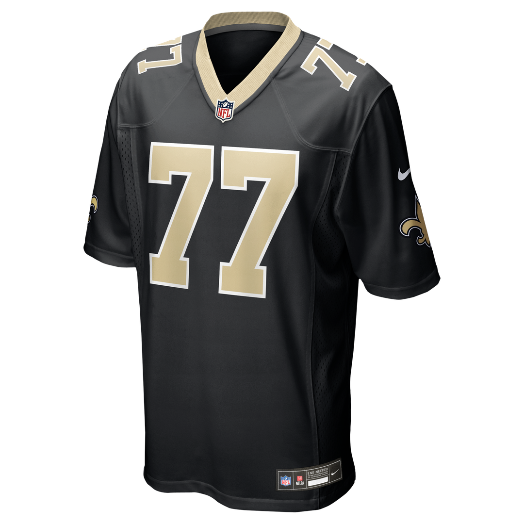 Men's New Orleans Saints Dillon Radunz Nike  Black Team Game Jersey