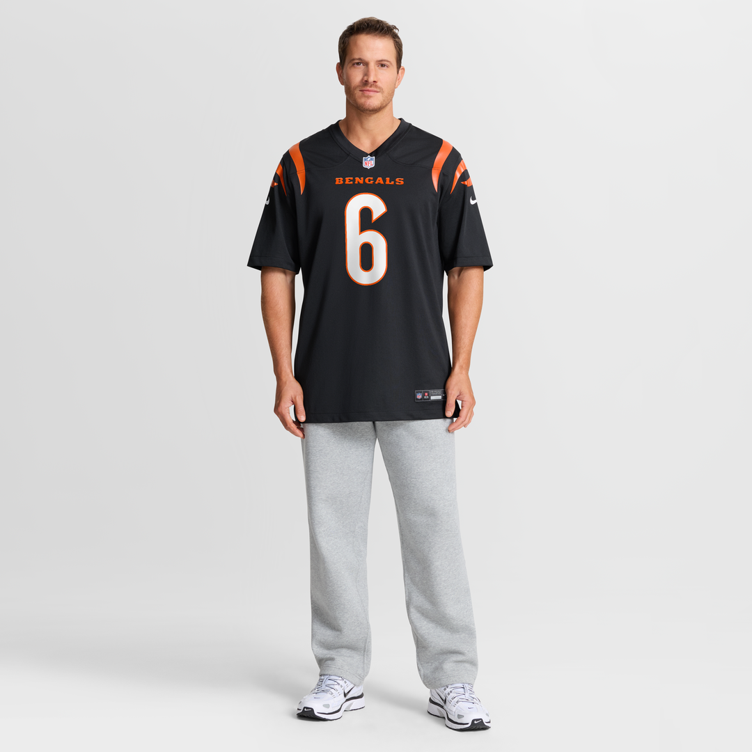 Men's Cincinnati Bengals Bryan Cook Nike  Black Team Game Jersey