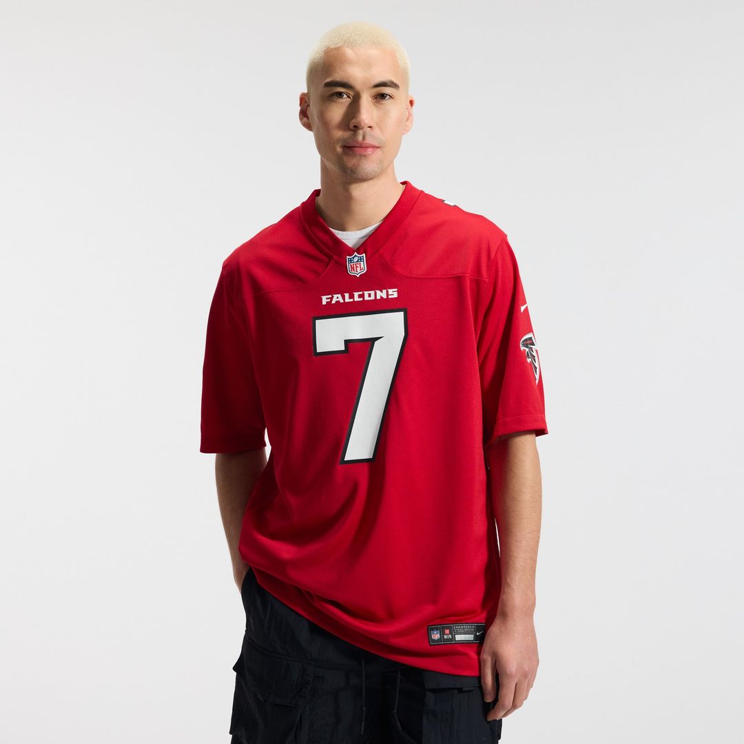 Men's Atlanta Falcons Bijan Robinson Nike Red Game Jersey