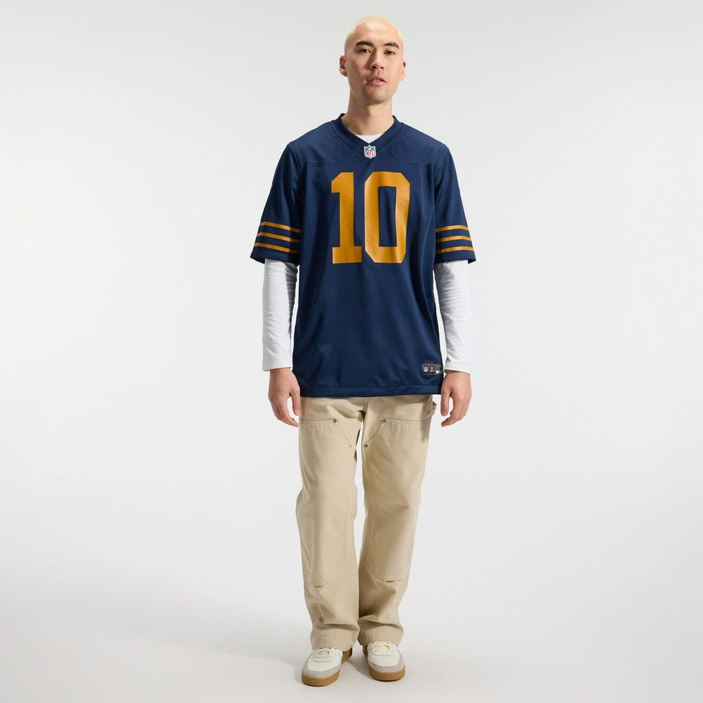 Men's Green Bay Packers Jordan Love Nike Navy The 1923 Classic Game Jersey