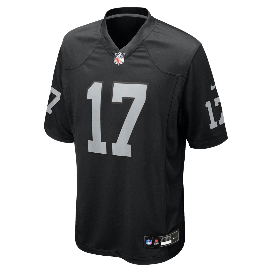 Men's Las Vegas Raiders Nakobe Dean Nike  Black Team Game Jersey