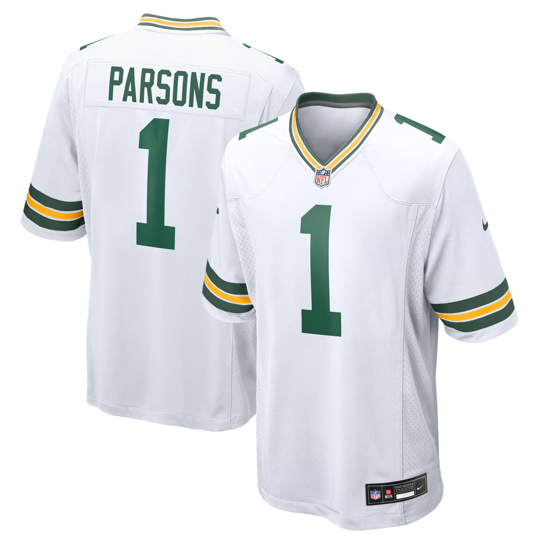Men's Green Bay Packers Micah Parsons Nike Navy The 1923 Classic Game Jersey