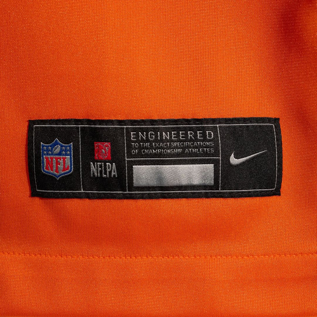 Men's Denver Broncos Alex Singleton Nike Orange Alternate Game Jersey