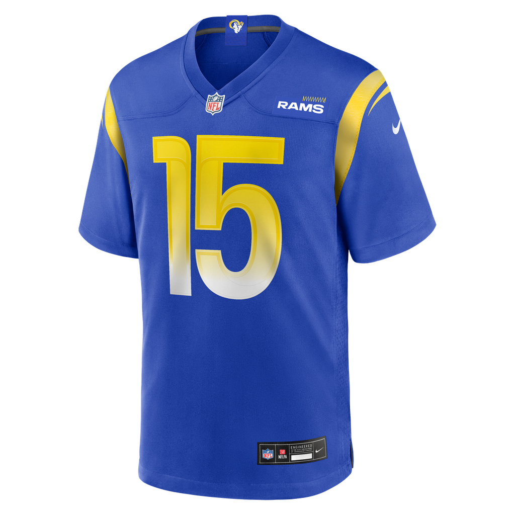 Men's Los Angeles Rams Konata Mumpfield Nike  Royal Team Game Jersey