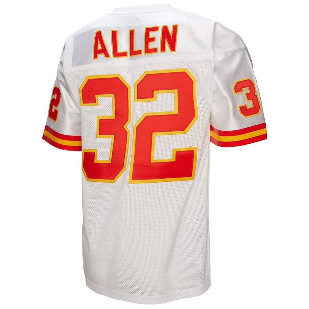 Men's Kansas City Chiefs 1994 Marcus Allen Mitchell & Ness White Authentic Throwback Retired Player Jersey