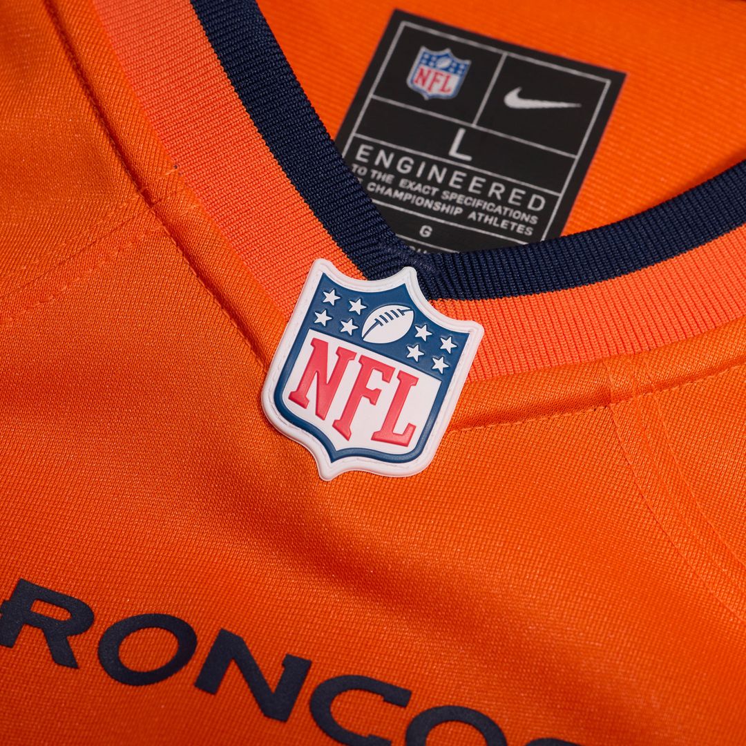 Men's Denver Broncos DeMarcus Ware Nike  Orange Team Retired Game Jersey