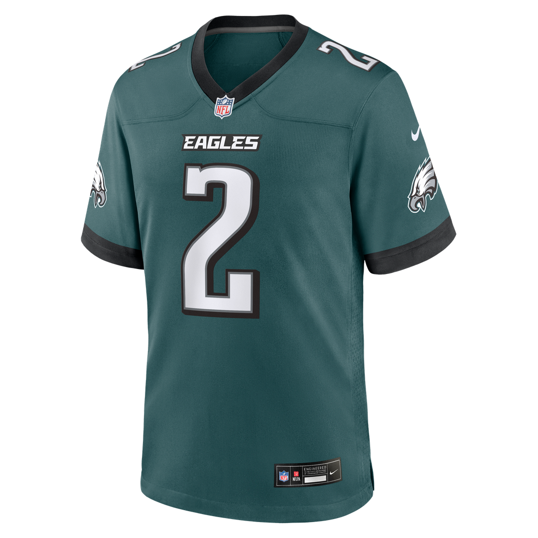 Men's Philadelphia Eagles Tariq Woolen Nike  Kelly Green Alternate Game Jersey