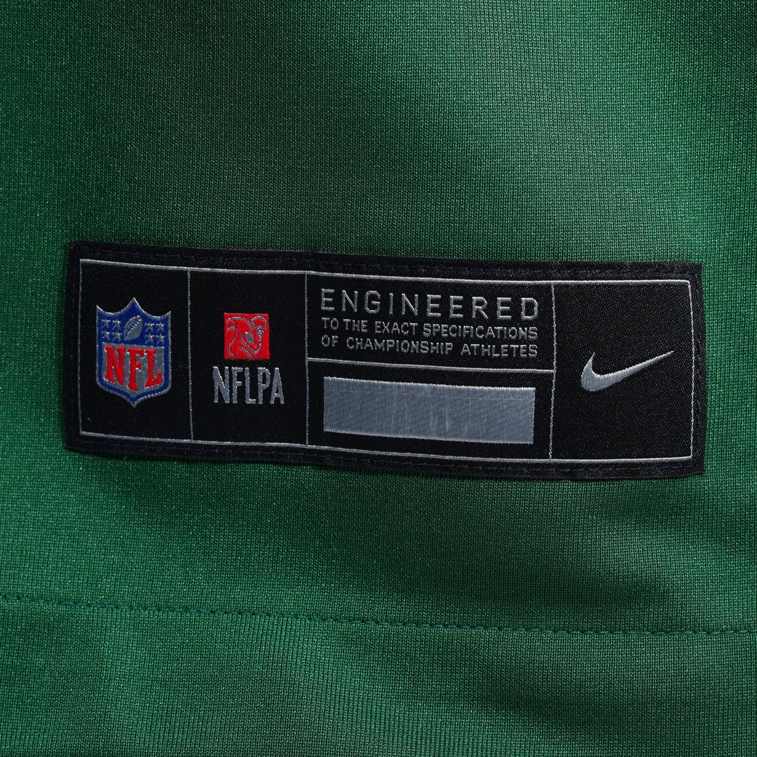 Men's New York Jets Josh Myers Nike Legacy Green Team Game Jersey