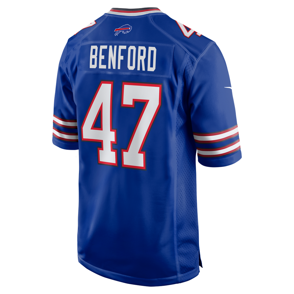 Men's Buffalo Bills Christian Benford Nike Royal Game Jersey