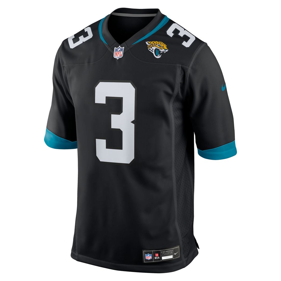Men's Jacksonville Jaguars Jakobi Meyers Nike  Teal Team  Game Jersey