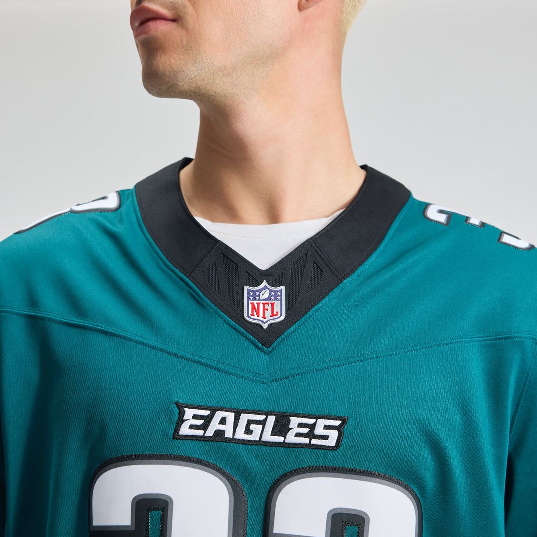 Men's Philadelphia Eagles Cooper DeJean Nike Black Alternate Vapor F.U.S.E. Stitched Limited Jersey