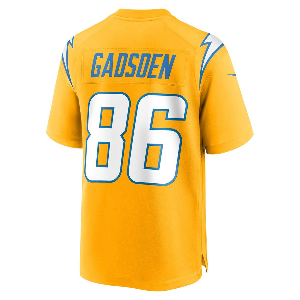 Men's Los Angeles Chargers Oronde Gadsden Nike  Powder Blue Team Game Jersey
