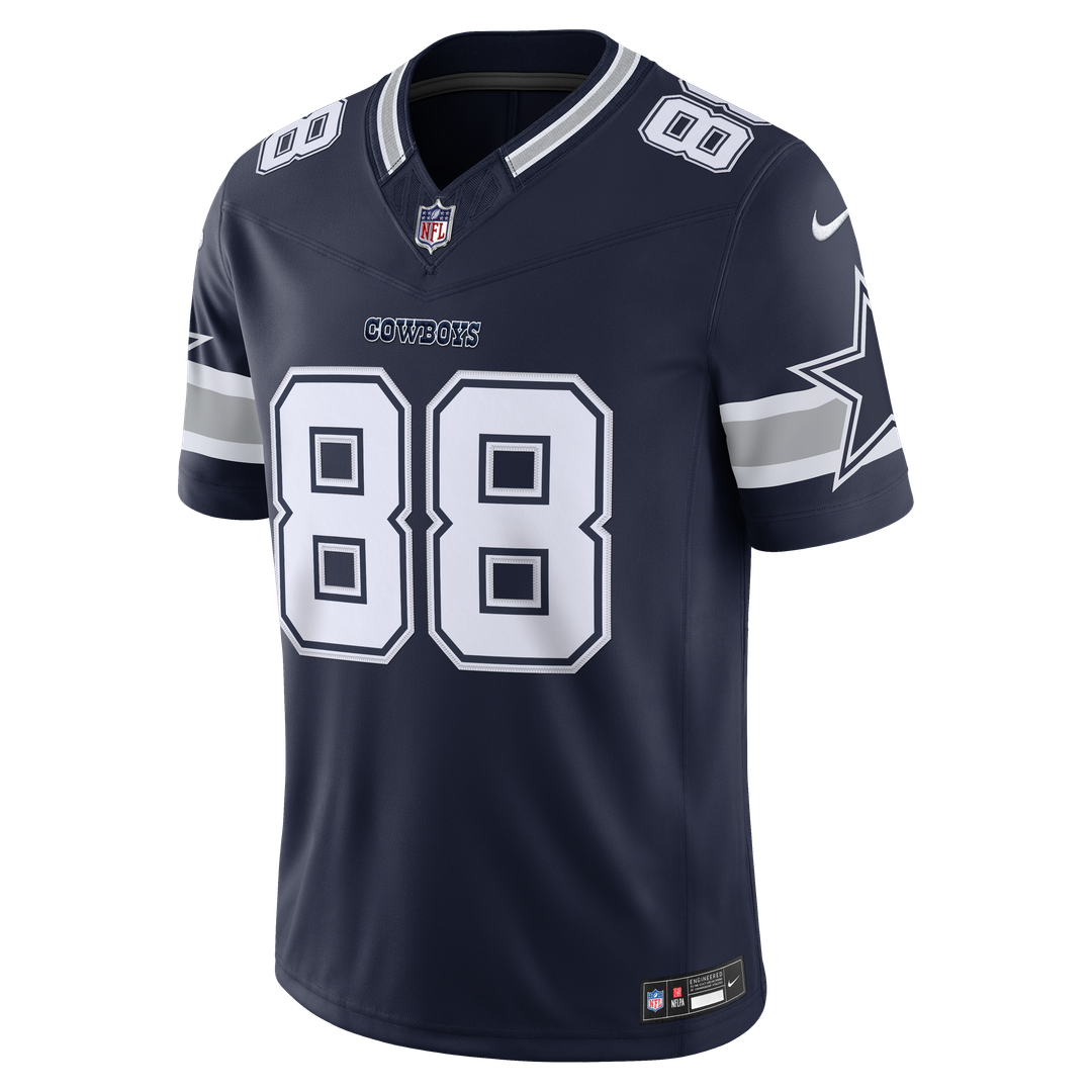 Men's Dallas Cowboys CeeDee Lamb Nike Navy Team Vapor F.U.S.E. Stitched Limited Jersey