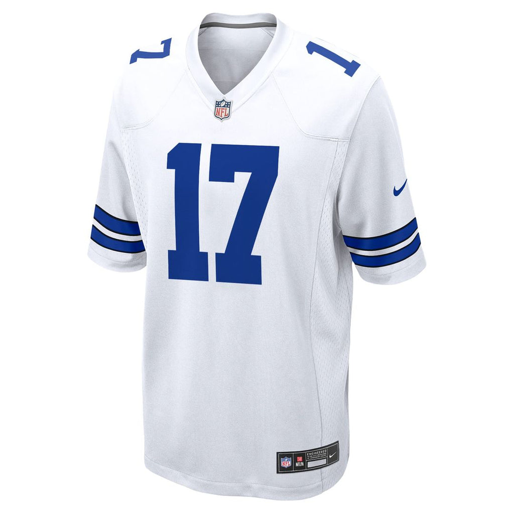 Men's Dallas Cowboys Brandon Aubrey Nike White Game Jersey