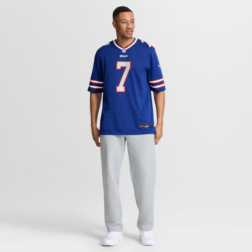 Men's Buffalo Bills Ray Davis Nike  Royal Team Game Jersey