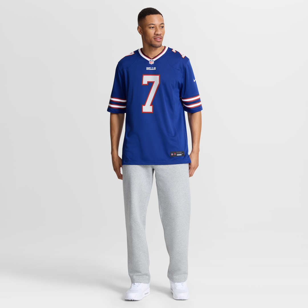 Men's Buffalo Bills Ray Davis Nike  Royal Team Game Jersey