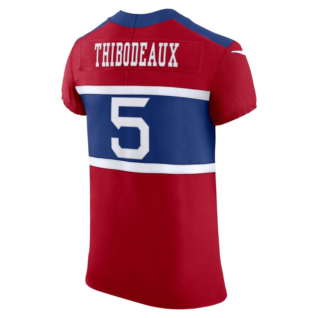 Men's New York Giants Kayvon Thibodeaux Nike Red Alternate Vapor F.U.S.E. Elite Jersey