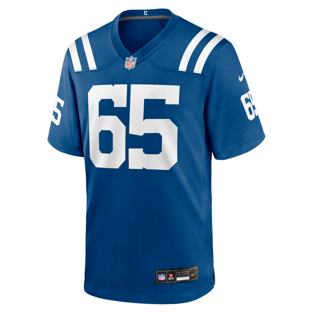 Men's Indianapolis Colts Jimmy Morrissey Nike  Royal Team Game Jersey