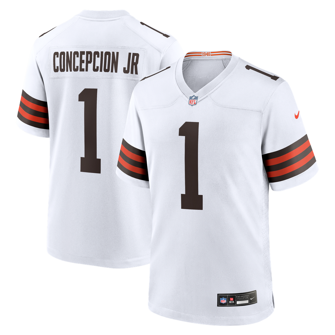 Men's Cleveland Browns KC Concepcion Jr. Nike White Game Jersey