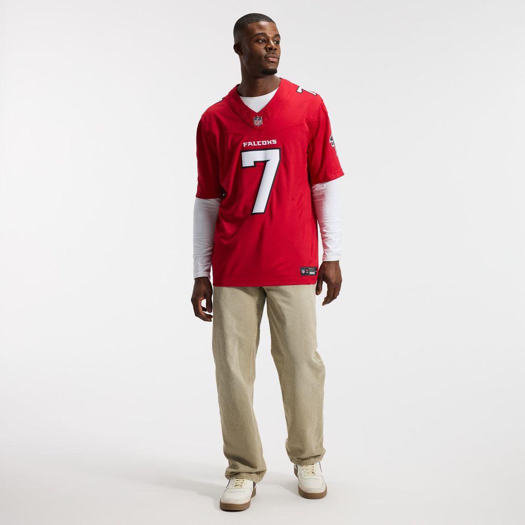 Men's Atlanta Falcons Bijan Robinson Nike Black Alternate Throwback Vapor F.U.S.E. Stitched Limited Jersey