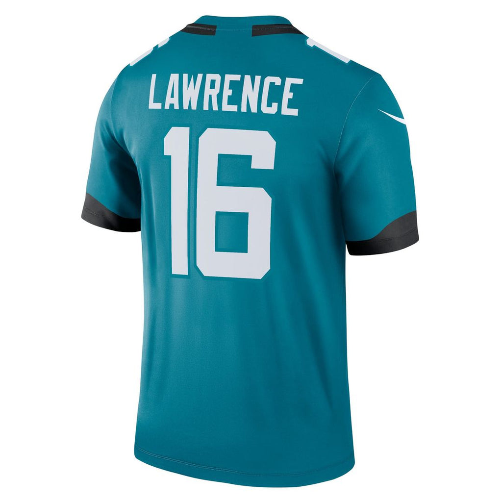 Men's Jacksonville Jaguars Trevor Lawrence Nike Teal Legend Player Performance Top